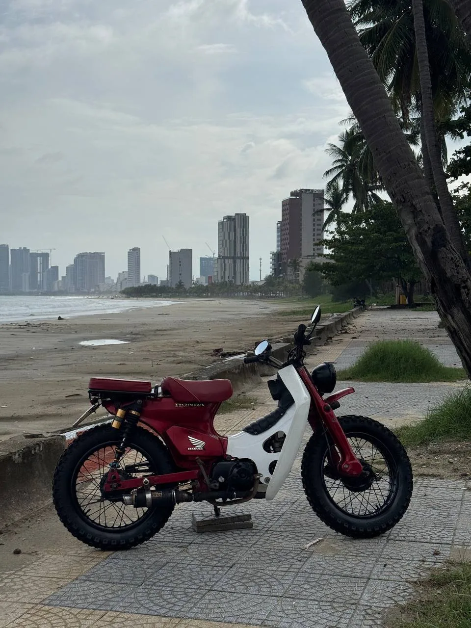 Кастомный Honda Cub/Supercub 50, двигатель 97сс, фото 4
