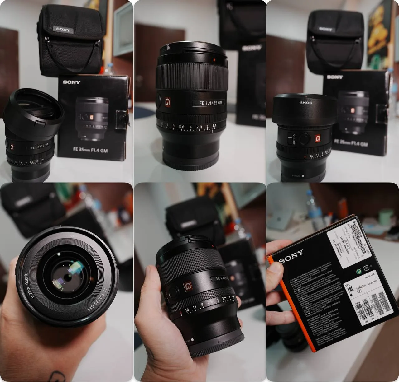 Объектив Sony FE 35mm f/1.4 GM