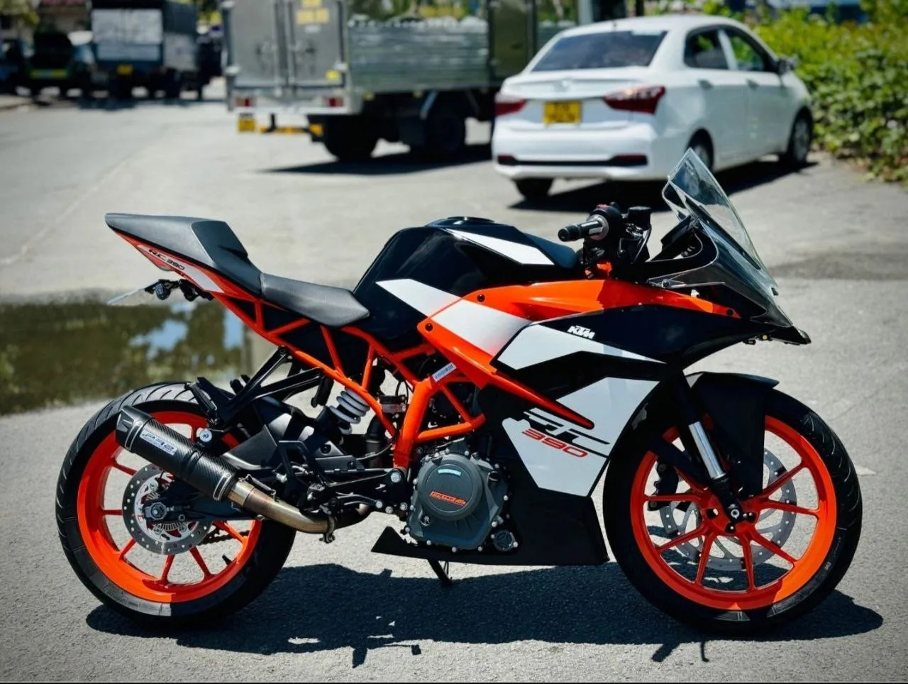 KTM RC 390, 2022, 9 000 км