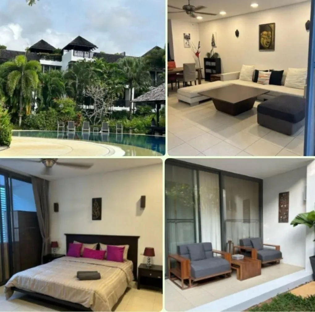 Апартаменты 120 м², две спальни, Bangtao Beach Gardens