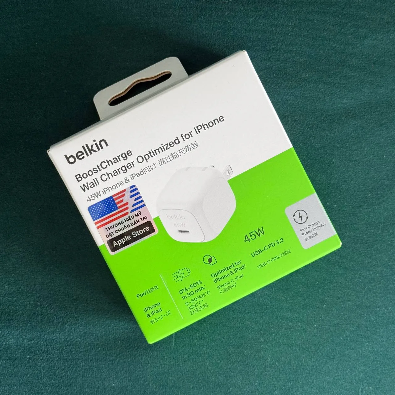 Зарядное устройство Belkin BoostCharge 45W
