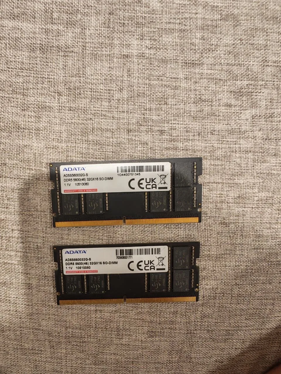 Память Sodimm Adata ddr5 5600 mhz, 64gb
