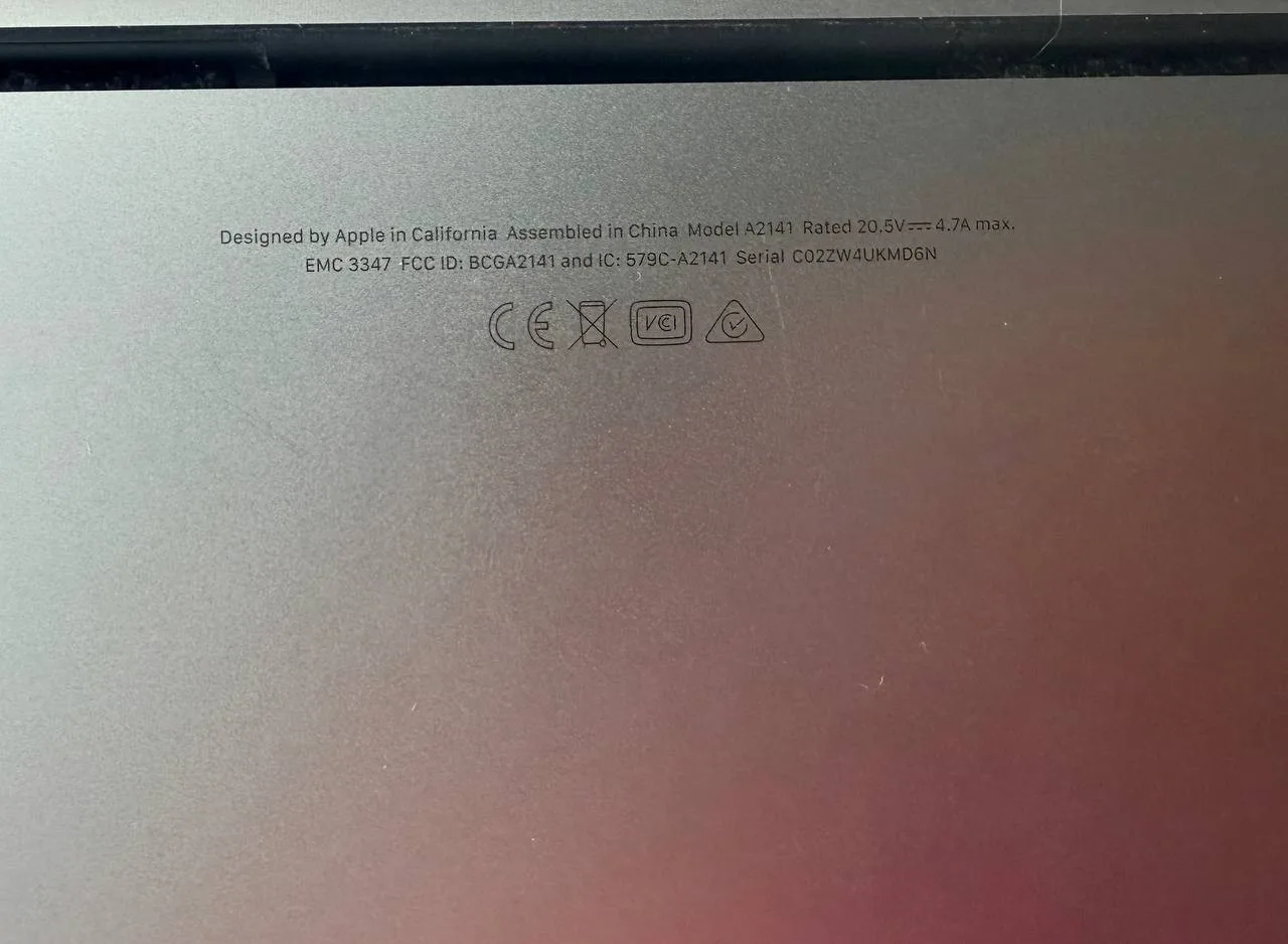 MacBook Pro 2019, Intel Core i9, фото 3