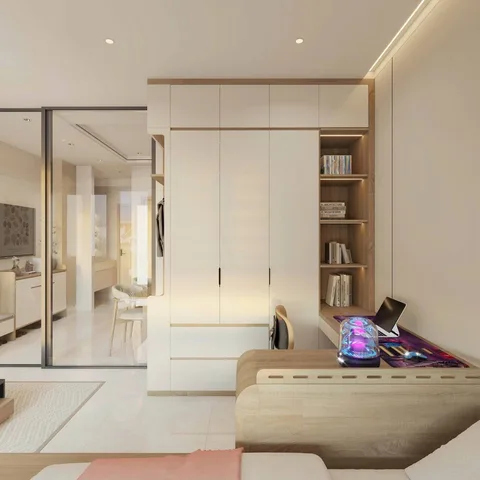 Новая квартира с отдельной спальней, 40 м², Phước Hải, фото 8