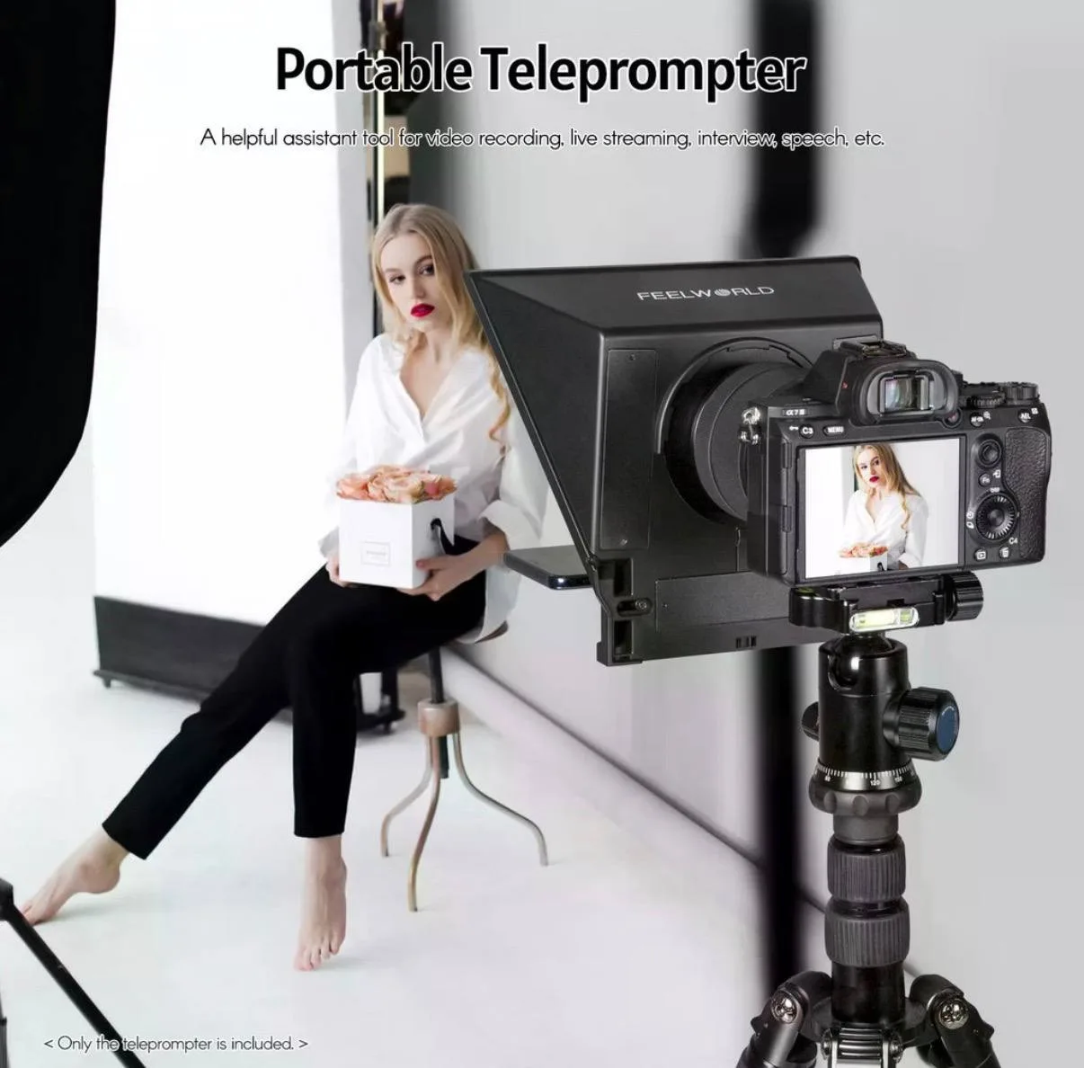 Телесуфлёр FEELWORLD TP2, фото 2