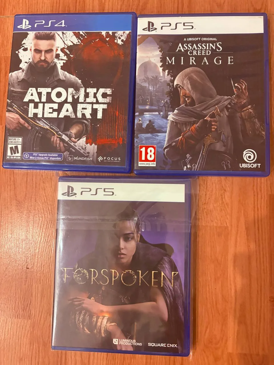 Игры для PS4/PS5: Atomic Heart, Forspoken, Assassin’s Creed Mirage