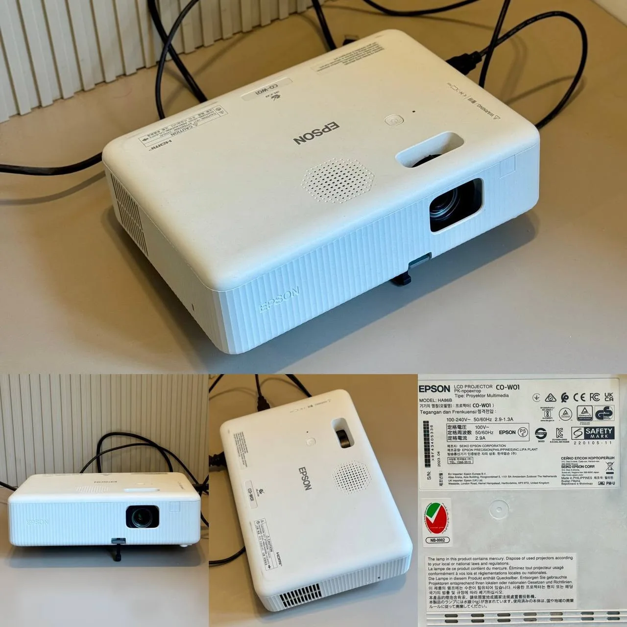 LCD-проектор Epson EpiqVision Flex CO-W01