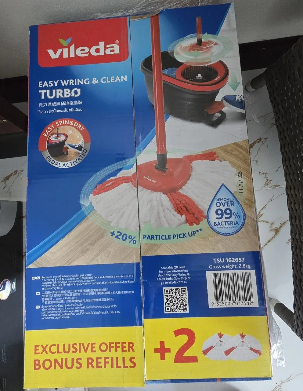 Швабра с ведром Vileda Turbo