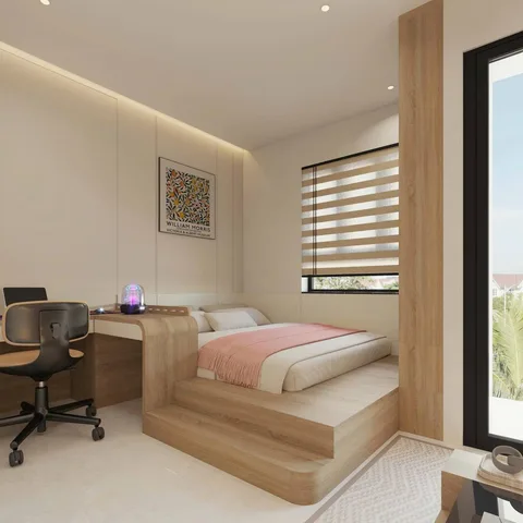 Новая квартира с отдельной спальней, 40 м², Phước Hải, фото 4