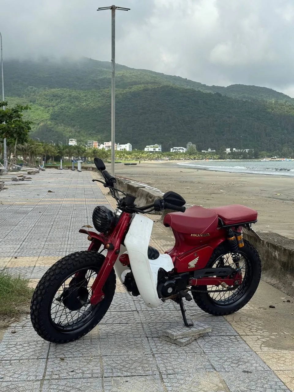 Кастомный Honda Cub/Supercub 50, двигатель 97сс