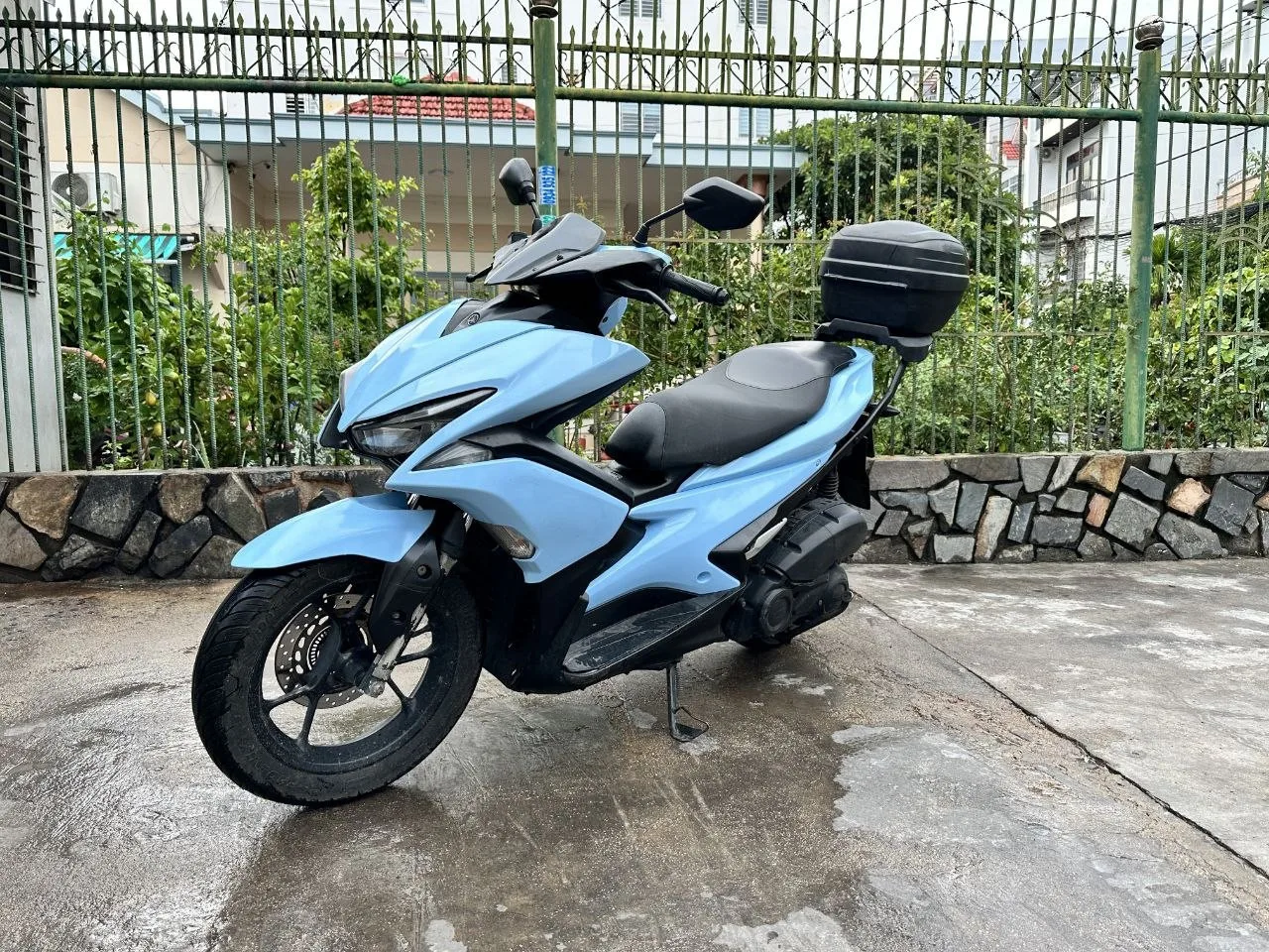 Yamaha NVX 155, 2016, с кофром Givi