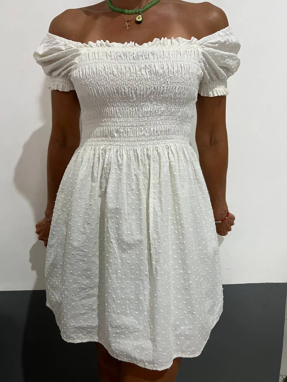 Платье белое H&M