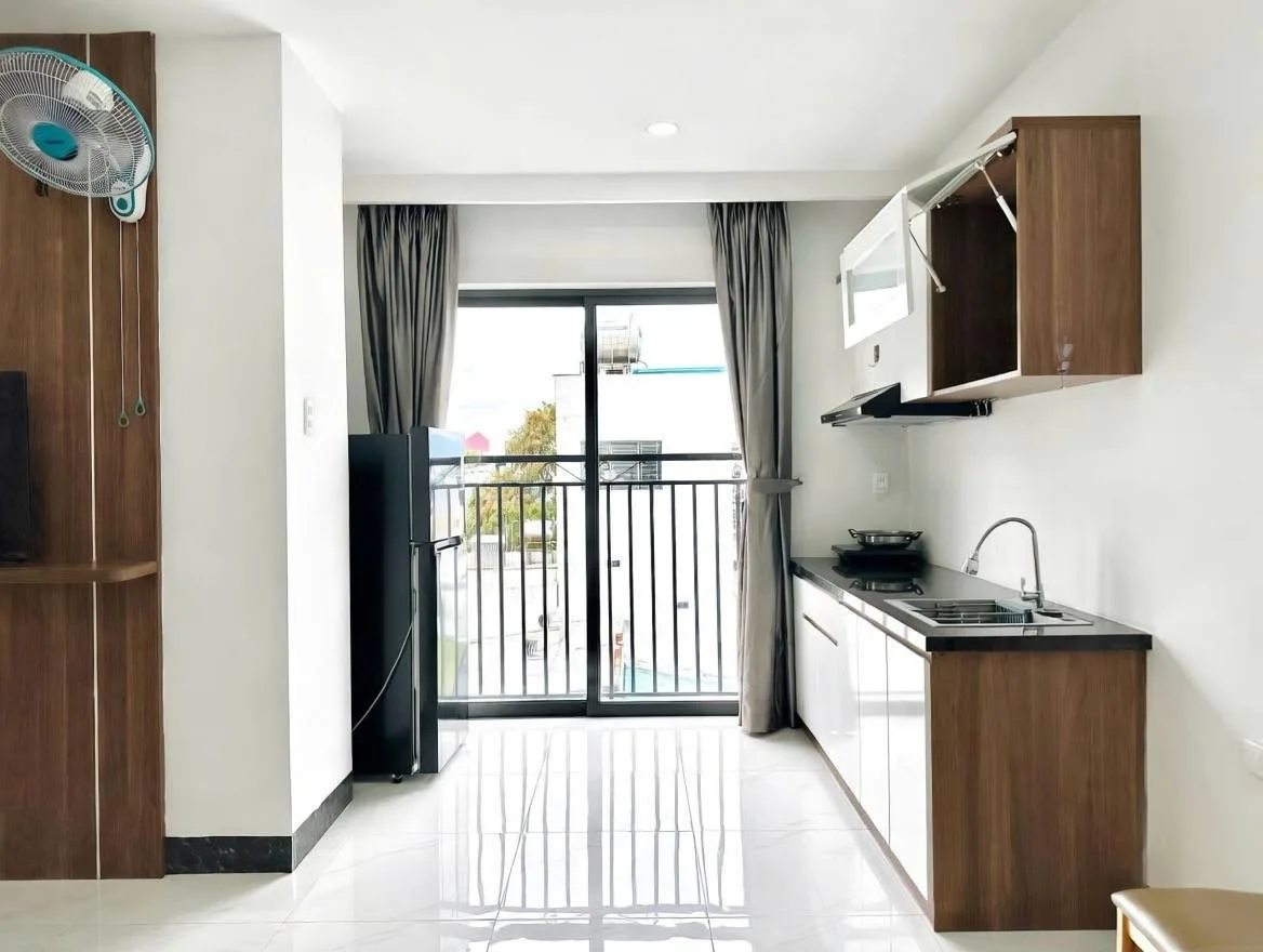 Студия 45 м² с балконом, Фуок Лонг