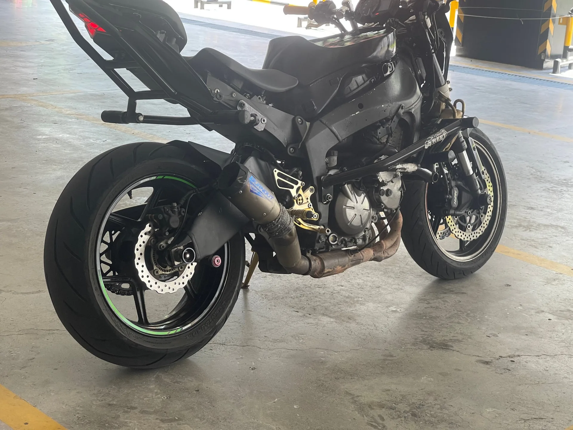 Kawasaki Ninja ZX-6R 2020 ABS, стант-сборка