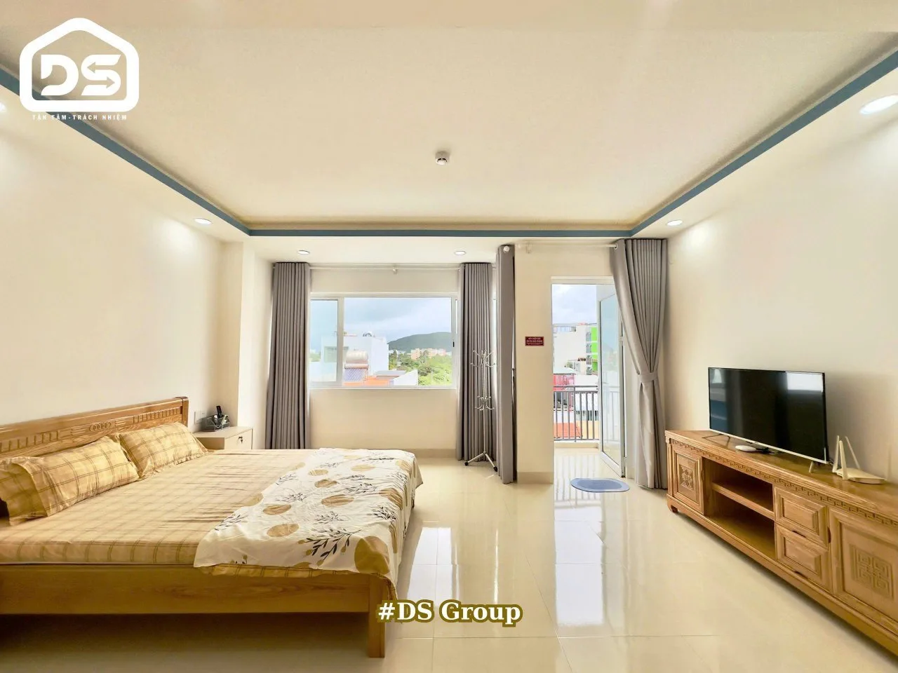 Апартаменты 35 м² с балконом на Dã Tượng, фото 4