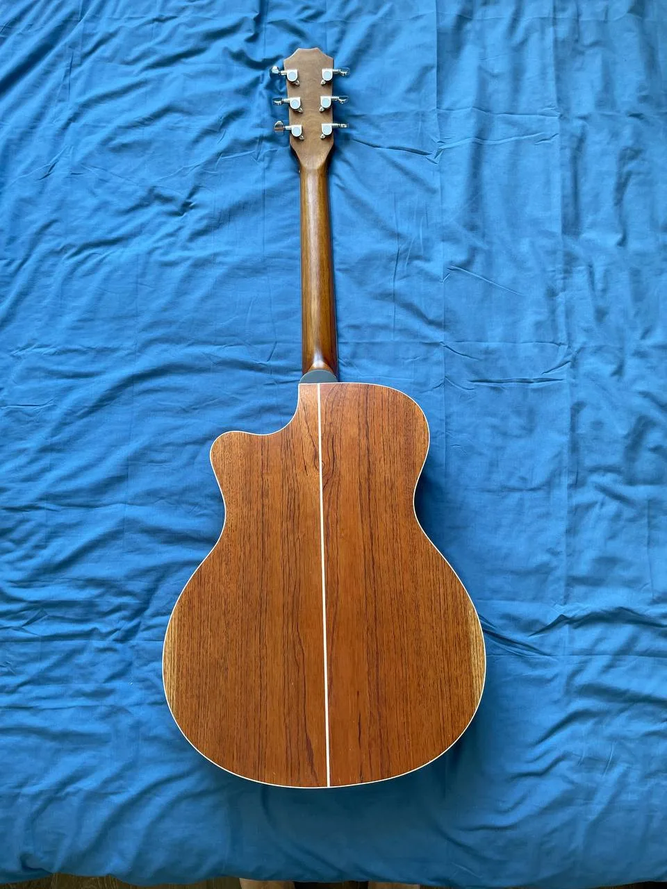Гитара Mây Guitar с чехлом и новыми струнами, фото 2