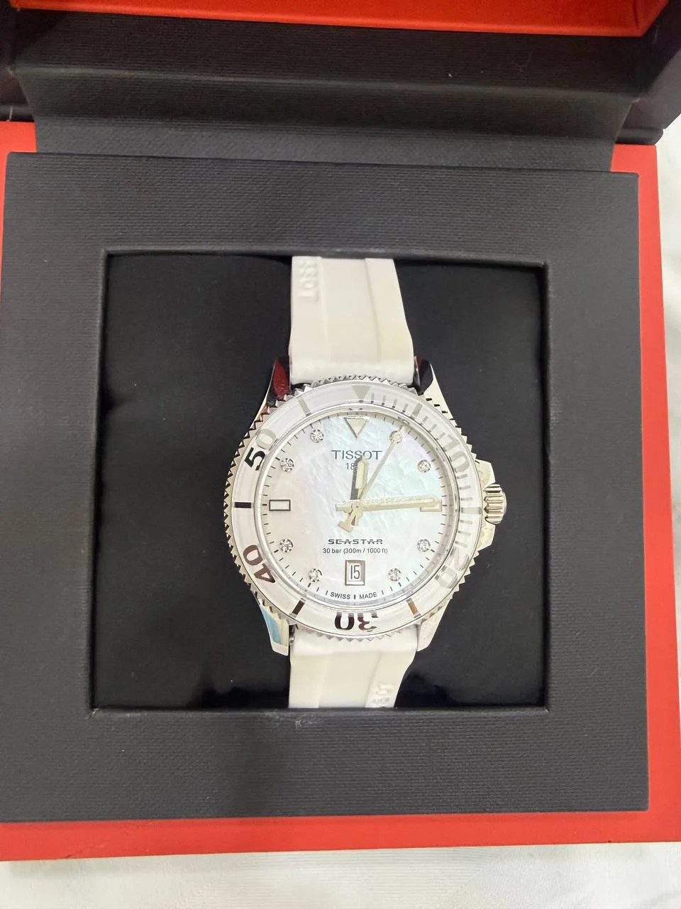 Часы Tissot Seastar 1000, женские, новые