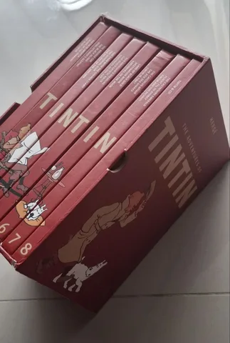 Комиксы Tintin, комплект из 8 книг, фото 2