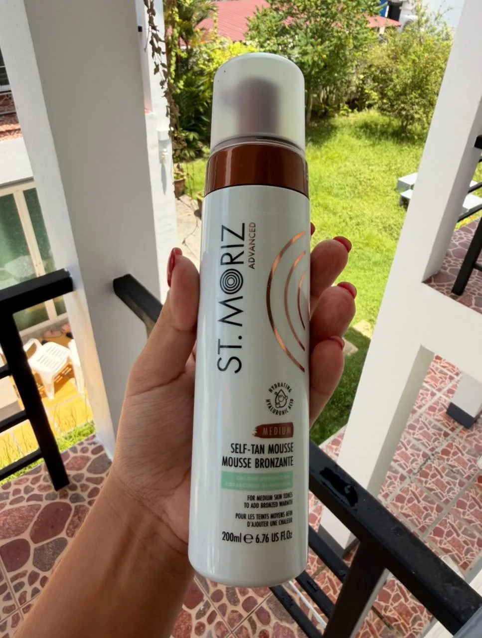 Автозагар St. Moriz, мусс Medium, 200 мл
