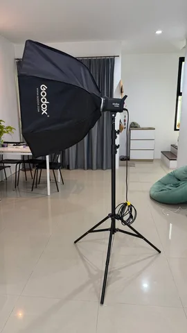 Комплект света Godox: стойка, лампа, софтбокс, фото 3