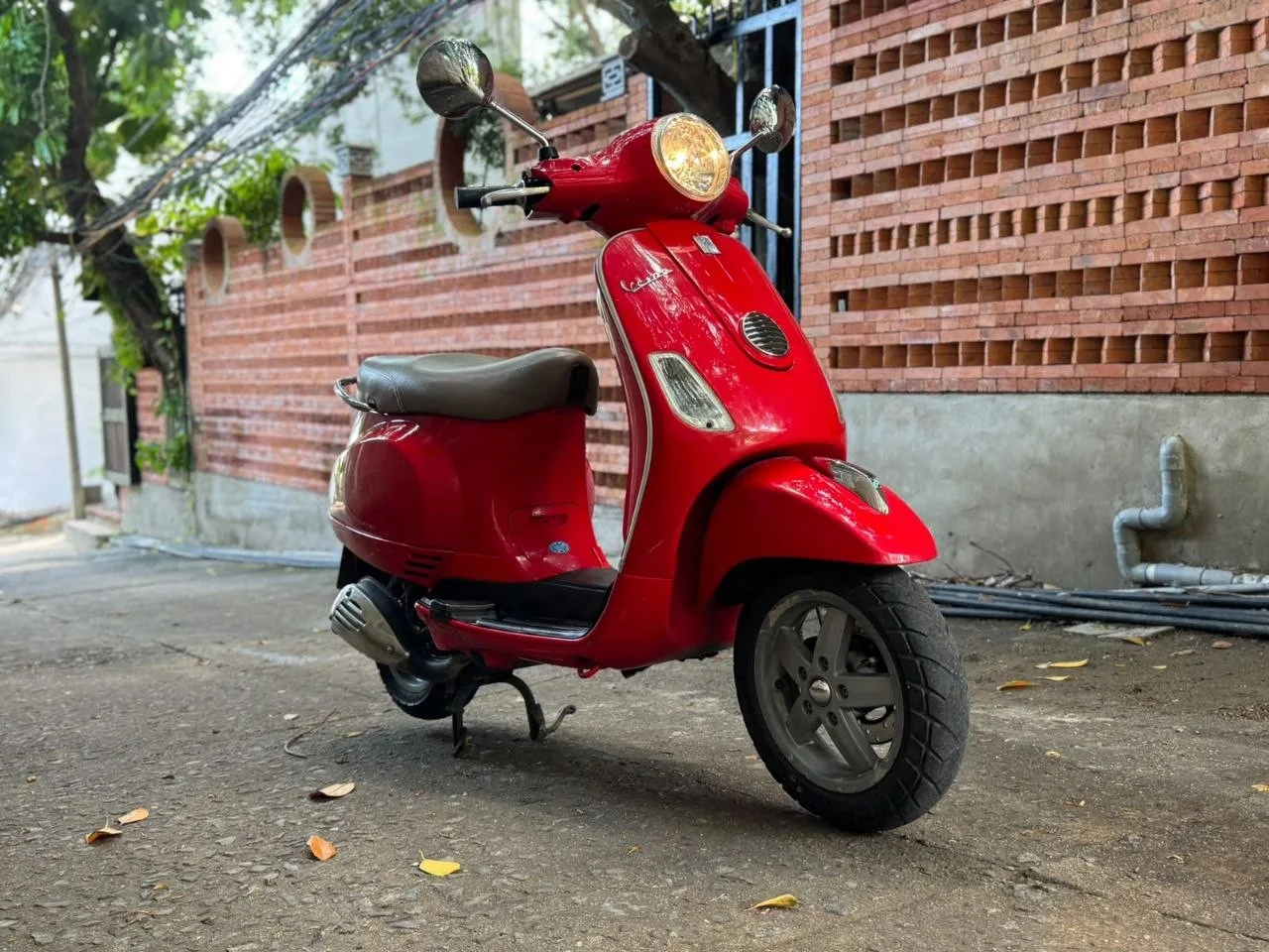 Piaggio Vespa LX 125, 2010, красная, фото 8