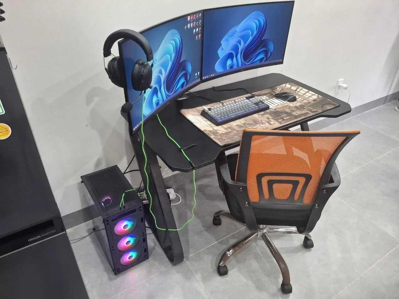Игровой компьютер i5 13400F, RTX3060, два монитора HKC 27", фото 2