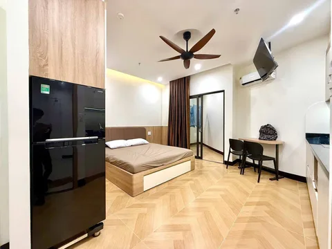 Студия 30 м² с балконом у пляжа Хон Чонг, Винь Фыок, фото 2
