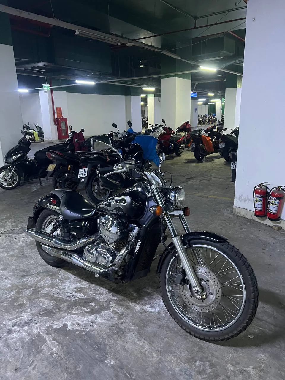 Honda Shadow 750 Spirit, 2007