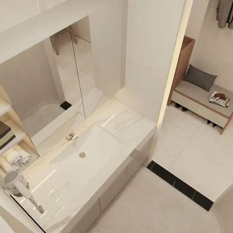 Новая квартира с отдельной спальней, 40 м², Phước Hải, фото 2